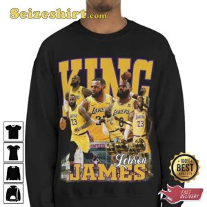 James Lebron Basketball Vintage 90s Sweatershirt