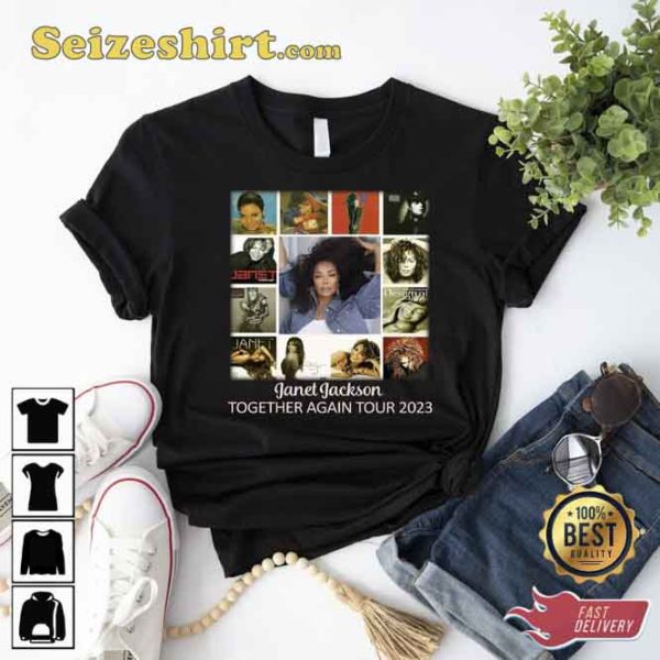Janet Jackson 2023 Tour Shirt