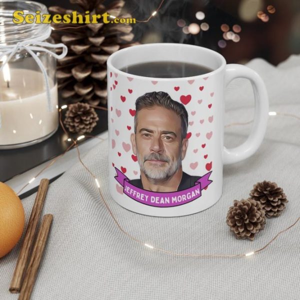 Jeffrey Dean Morgan Cute Mug Gift Cool Funny Jeffrey Dean Morgan Mug