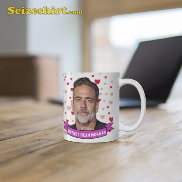 Jeffrey Dean Morgan Cute Mug Gift Cool Funny Jeffrey Dean Morgan Mug