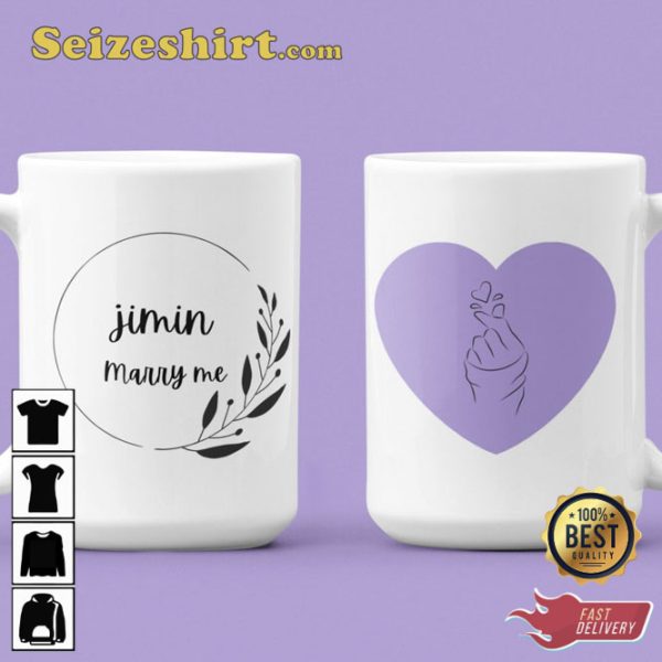 Jimin Marry Me Ceramic Mug