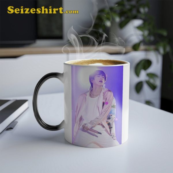 Jin Kim Seok Jin Color Changing Mug BTS Custom Inspired