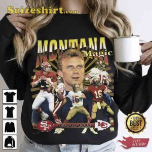 Joe Montana Large Kansas City Chiefs Shirt