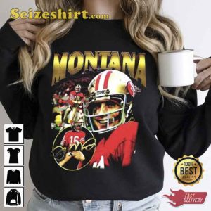 Joe Montana Rap Hip Hop 90s Bootleg Shirt