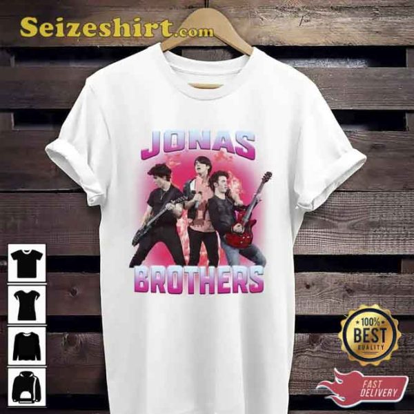 Jonas Brothers Pop Rock Band T-Shirt