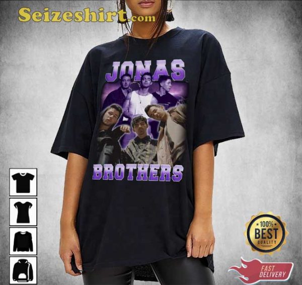 Jonas Brothers Pop Rock Band Trending Music Shirt