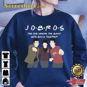 Jonash Brothers Band Jobros The One Were Gets Back Together T-Shirt