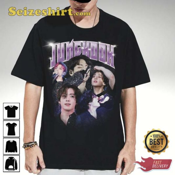 Jungkook BTS Kpop Gift For Fan T-shirt