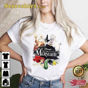 Just Me And The Sea The Little Mermaid Vacation T-shirt