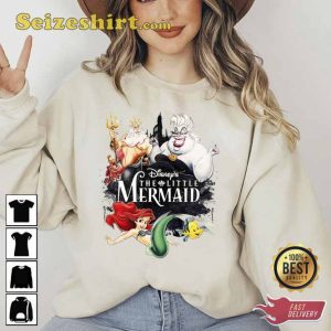 Just Me And The Sea The Little Mermaid Vacation T-shirt