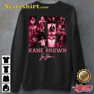 Kane Brown Country Music Bleached Tee Shirt