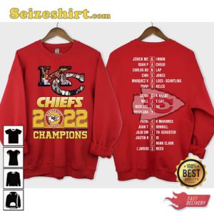 Kansas City Champions Superbowl American Football Chiefs Shirt For Fan