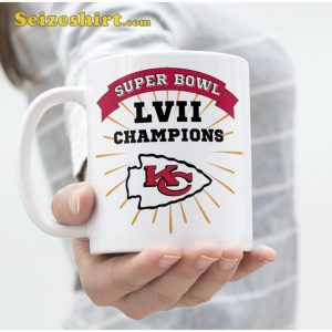 Kansas City Chiefs Super Bowl Champions 2023 White Mug