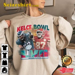 Kelce Bowl Super Bowl 2023 Kelce Brothers Football Philadelphia vs Kansas City Shirt