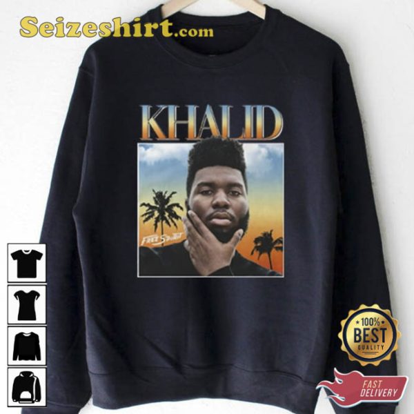 Khalid Singer Black Unisex Shirt