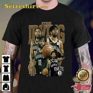Kyrie Irving Brooklyn Nets Vintage Graphic Shirt