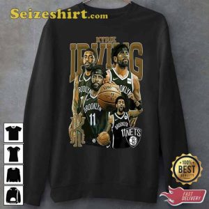 Kyrie Irving Brooklyn Nets Vintage Graphic Shirt