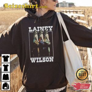 Lainey Wilson Tour 2023 Lainey Wilson Trippy Peach Tour 2023 T-Shirt