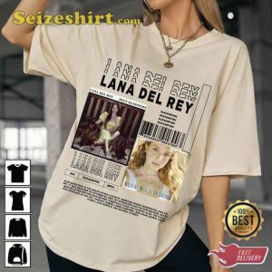 Lana Del Rey Blue Banister 90's T-shirt