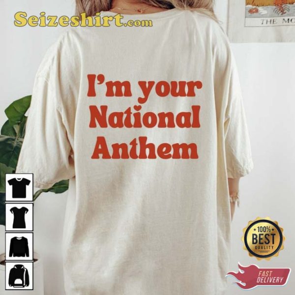 Lana Del Rey National Anthem Song Lyric Shirt