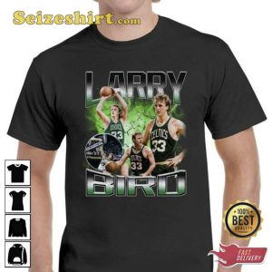 Larry Bird Art The Celtics Legend Basketball Hoodie