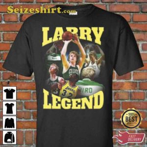 Larry Bird Boston Celtics Basketball Vintage Tee