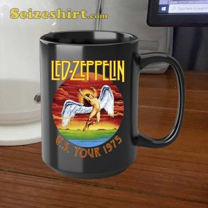 Led Zeppelin Men’s 1975 Us Tour Funny Coffee Mug