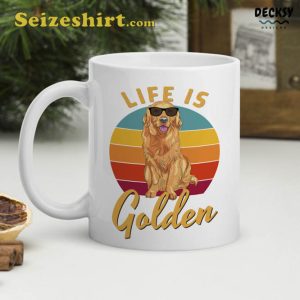 Life Is Golden Retriever Mug