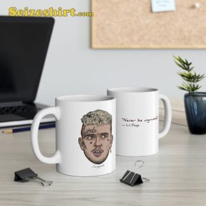 Lil Peep Ceramic Mug A Tribute to the Late Rapper LIVE FOREVER Fan Gift