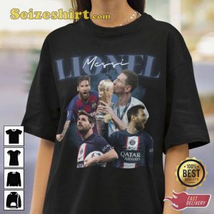 Lionel Messi Vintage Bootleg Shirt