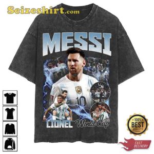 Lionel Messi Washed Unisex T-Shirt