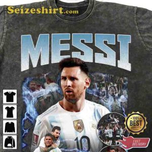 Lionel Messi Washed Unisex T-Shirt