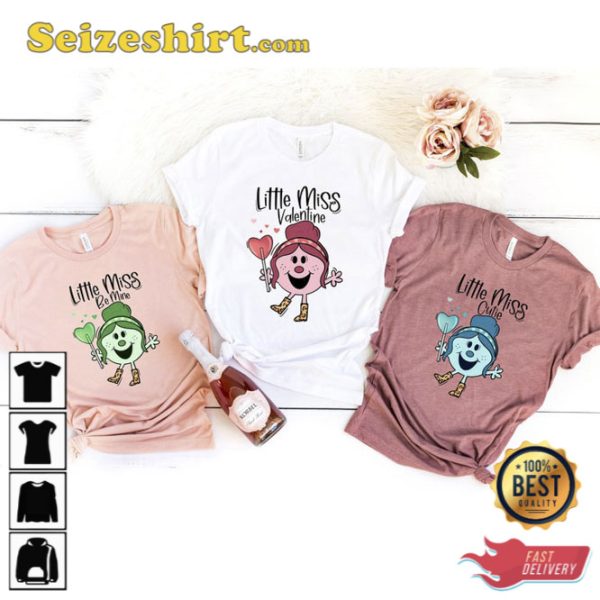 Little Miss Valentine Shirt Little Miss Tee