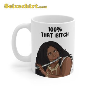 Lizzo Funny Gift for Fan 2023 Grammys Winner Coffee Mug