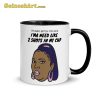 Lizzo Mugs Its Bad Bitch Oclock Im A Need Like 2 Shots Mug