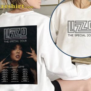 Lizzo Special World 2023 Tour 2 Sided Sweatshirt
