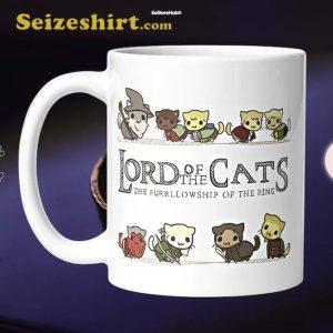 Lord Of The Cats The Fellowship of the Ring Cute Mug