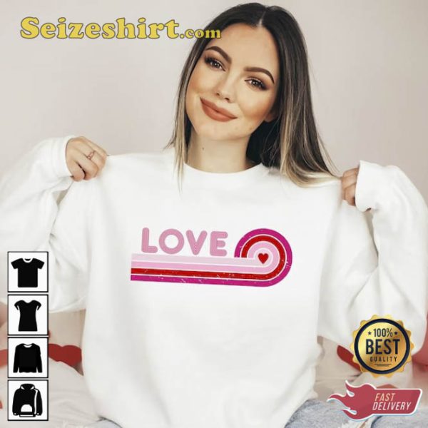 Love Valentines Day Heart Shirt