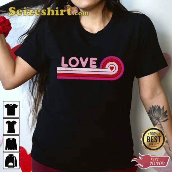 Love Valentines Day Heart Shirt