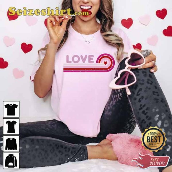 Love Valentines Day Heart Shirt