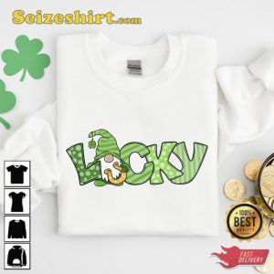 Lucky Gnomies Shamrock Saint Patricks Day Shirt