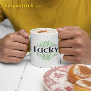 Lucky St Patricks Day Ceramic Mug Perfect Gift for Luck