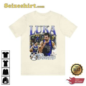 Luka Doncic Vintage Style 90s Dallas Texas Basketball Unisex Shirts