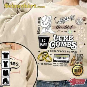 Luke Combs Bullhead 2 Side Sweatshirt