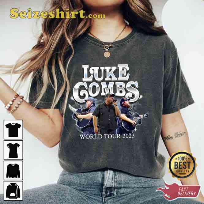 Luke Combs World Tour 2023 T-Shirt