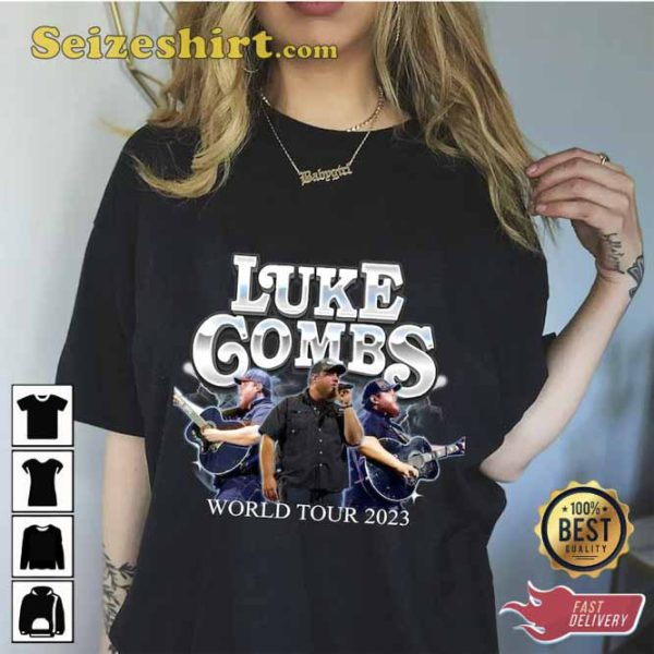 Luke Combs World Tour 2023 T-Shirt