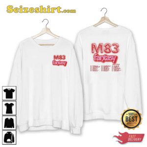 M83 Cool Fantasy Tour 2023 Shirt M83 Tour Shirt For Fan M83 Concert 2023 Tee