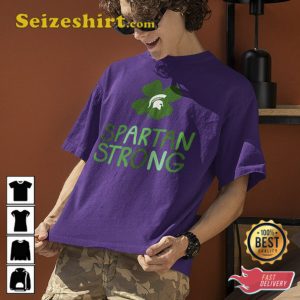 MSU Spartan Strong Trending Lucky Tee Shirt