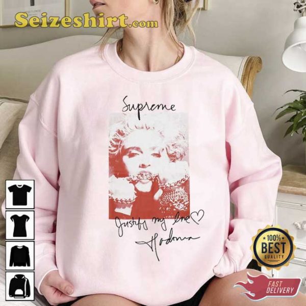 Madonna Justify My Love Madonna Signature T-Shirt