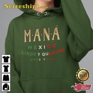 Maná México Lindo y Querido Tour 2023 T-Shirt For Fans